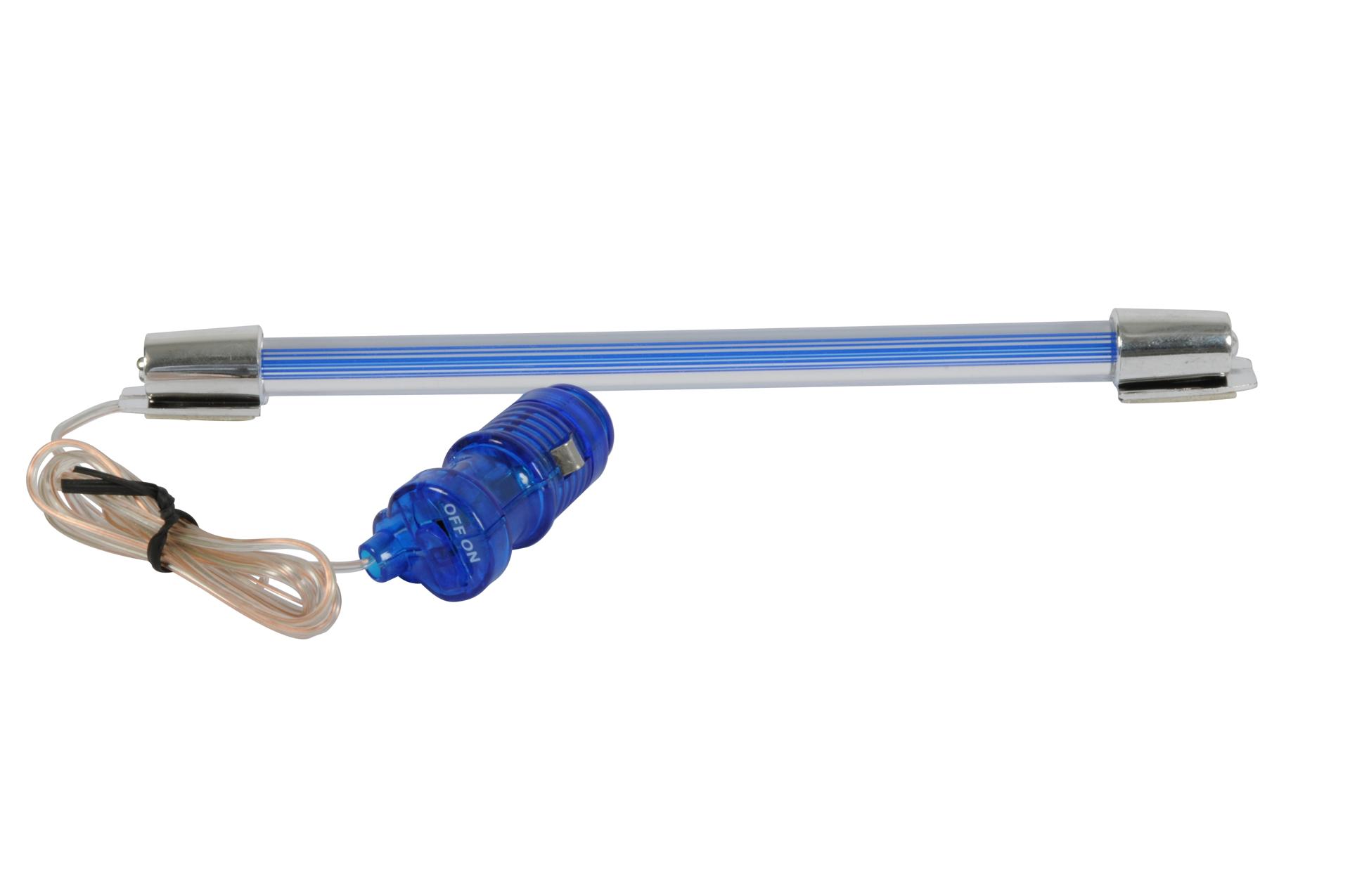 ALLRIDE Interiérové světlo 12 V, modrý neon 20 cm