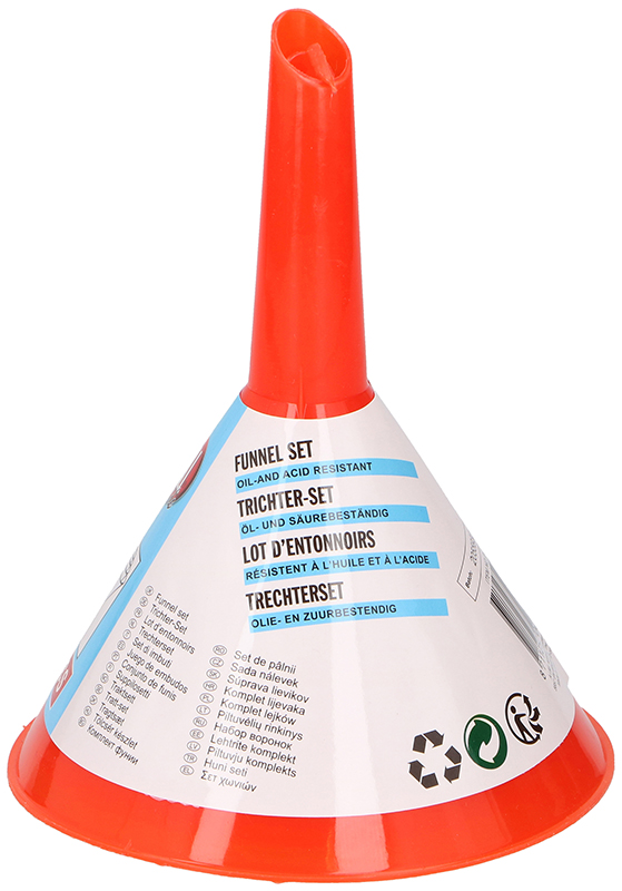 ALLRIDE Lievik, set 4 ks