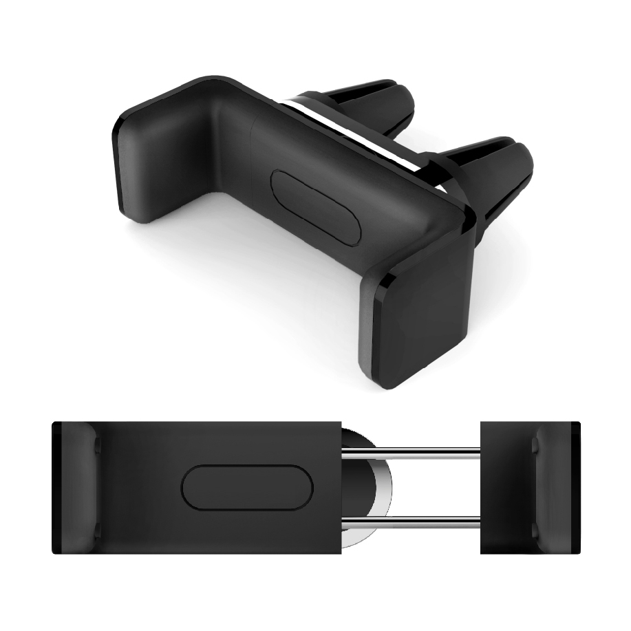 WG Szellőzőrácsra rögzíthető telefontartó, 2 felfogatás, 58-85 mm