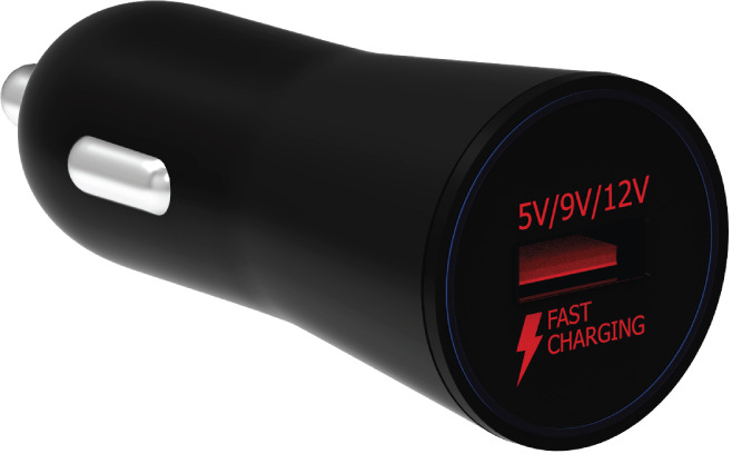 WG Töltő, 1x USB-A, fast charge, 3 A