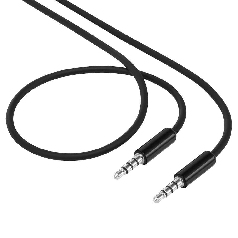 WG Audio kábel jack-jack, fekete, 100 cm