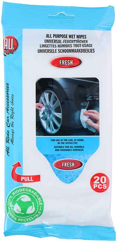 ALLRIDE Obrúsky univerzálne EKO 20 ks