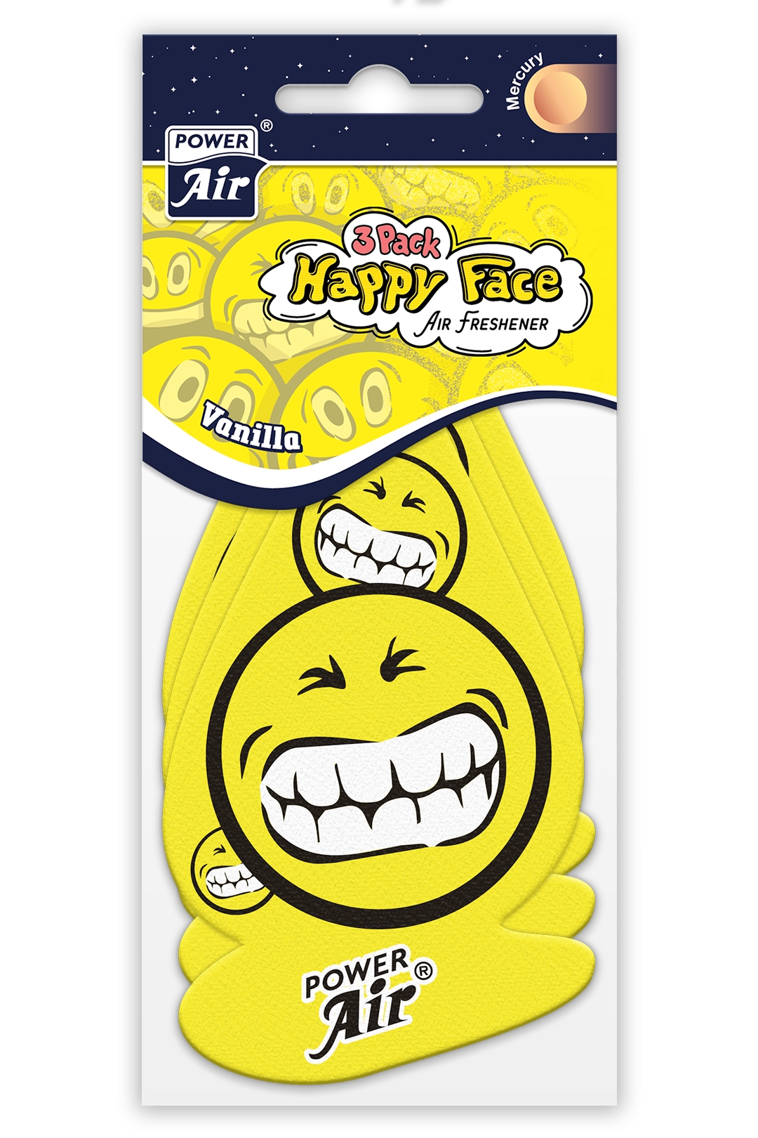 POWER AIR Happy Face 3in1 Vanilla