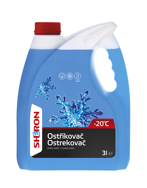 SHERON Zimný ostrekovač -20 °C 3 lt