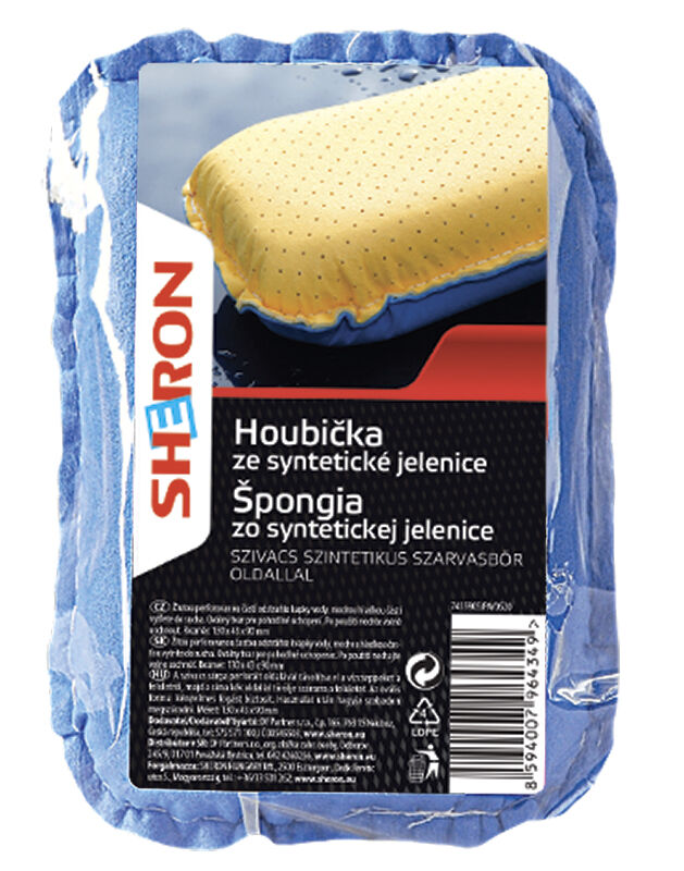 SHERON Szivacs szintetikus szarvasbőr oldallal