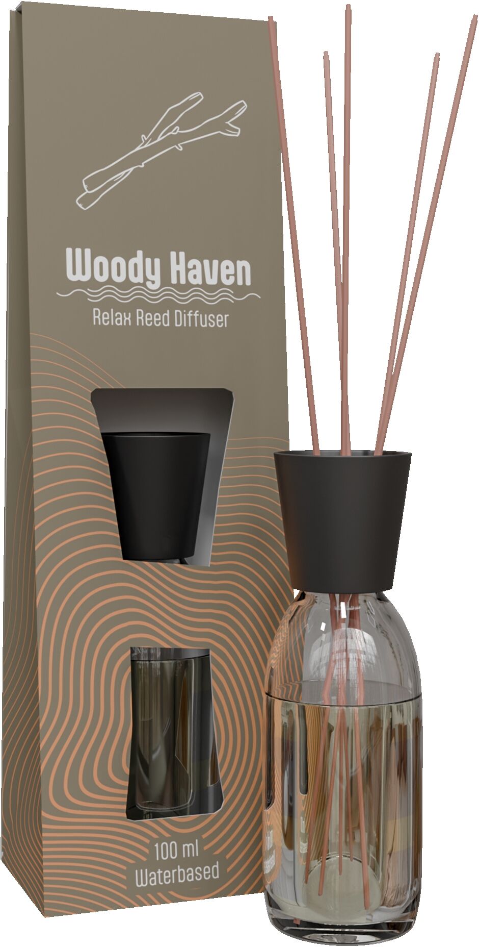 POWER AIR Diffuser Relax Woody Haven 100 ml