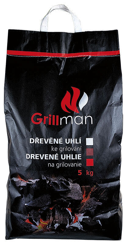 GRILLMAN Drevené uhlie 5 kg