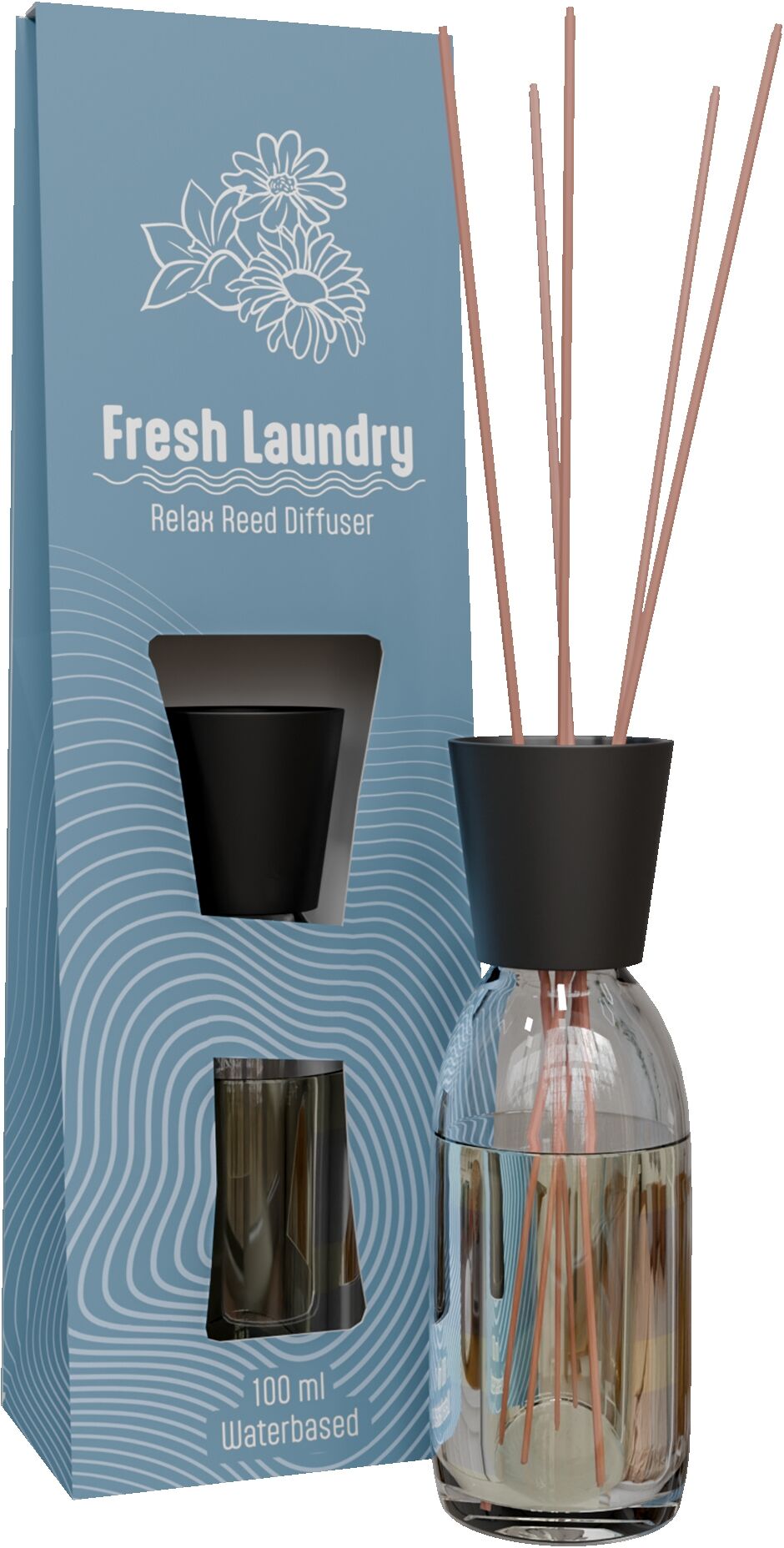 POWER AIR Diffuser Relax Fresh Laundry 100 ml