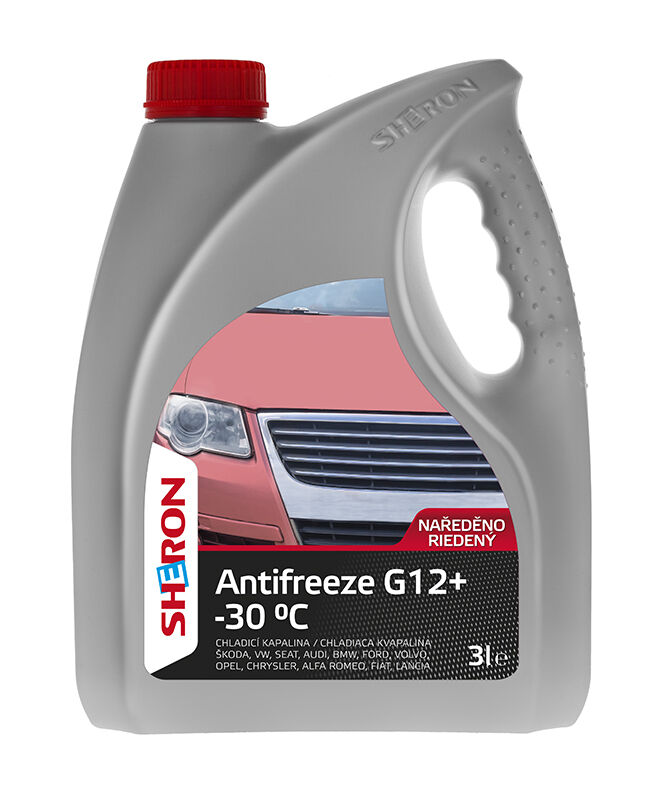 SHERON Antifreeze G12+  -30 °C 3 lt