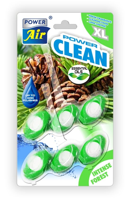 POWER AIR Power Clean WC blok Intense Forest 2 ks