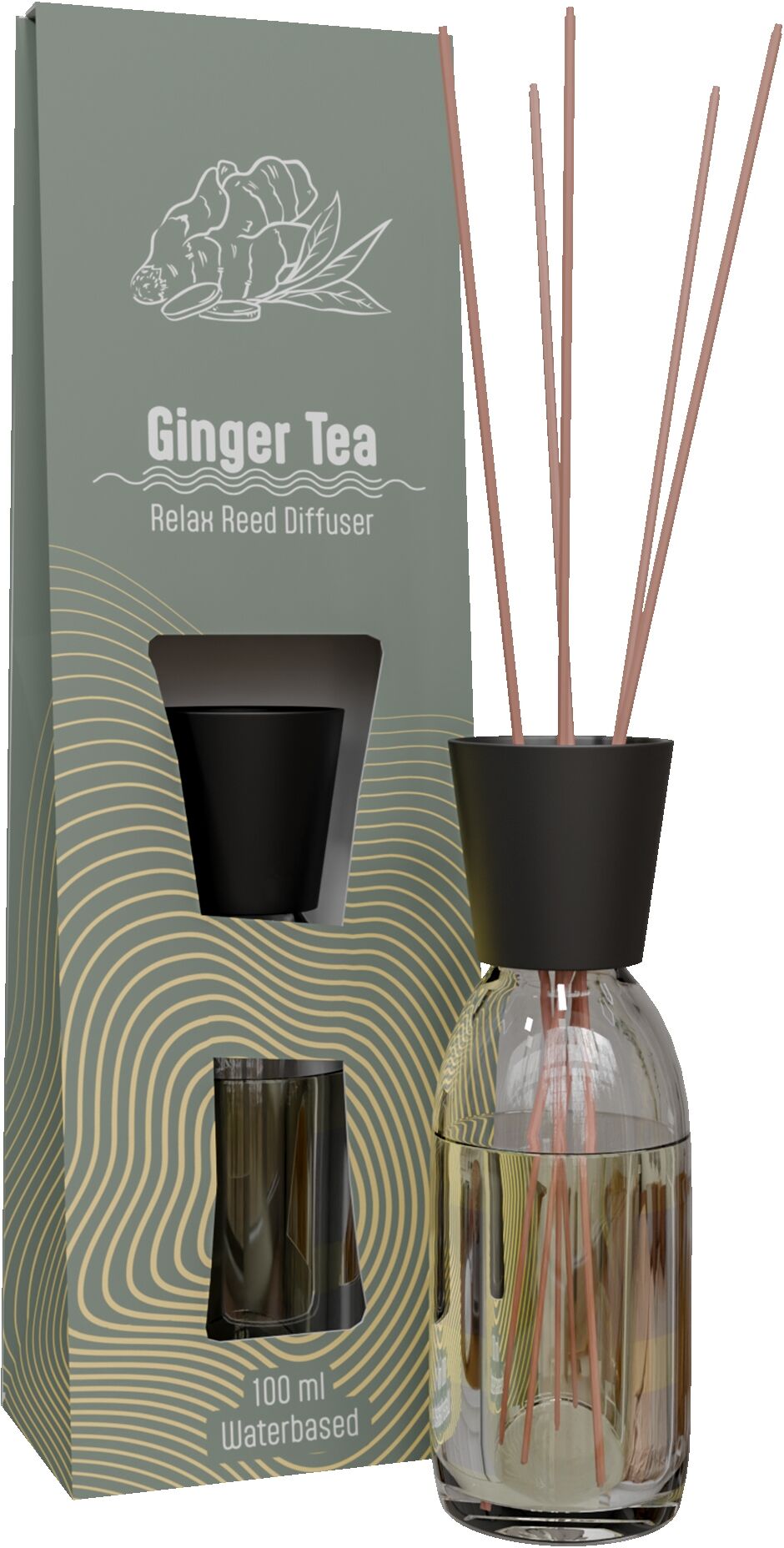 POWER AIR Diffuser Relax Ginger Tea 100 ml