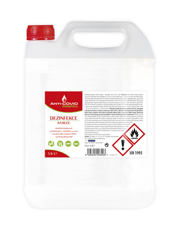 PROFEX Anti-COVID na ruce 5 lt
