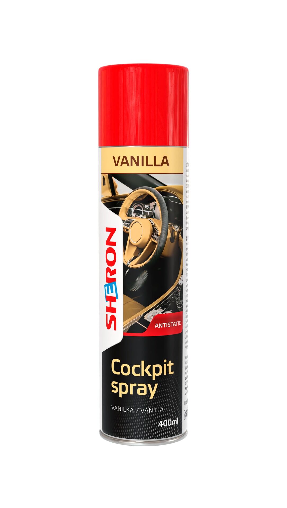SHERON Cockpit spray 400 ml vanilka