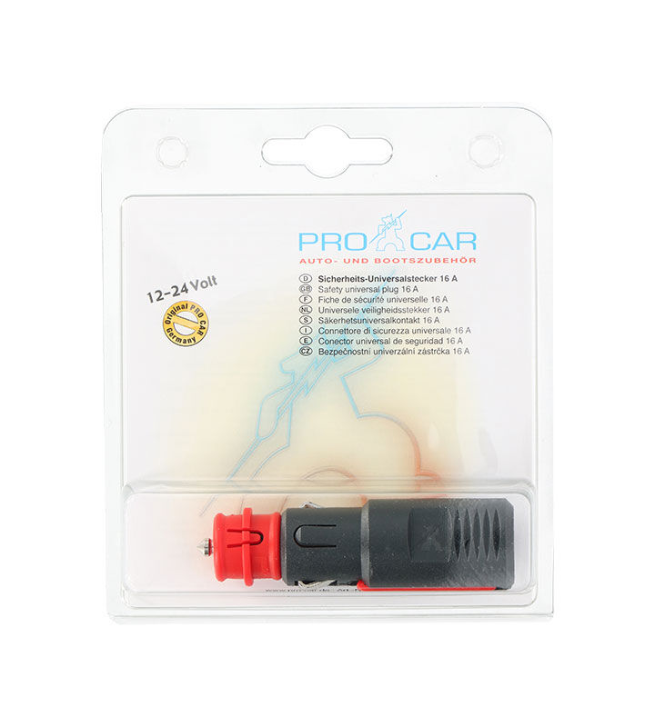 Zástrčka do zapaľovača, 12/24 V, 16 A