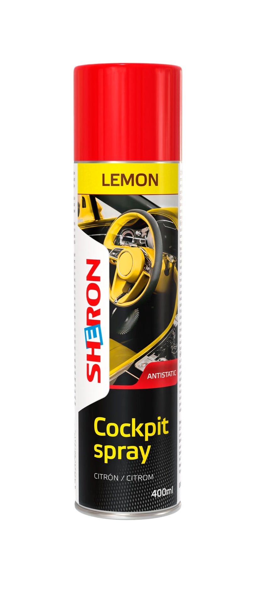 SHERON Cockpit spray 400 ml citrón
