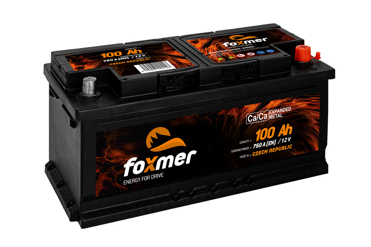 FOXMER Autobatéria 100Ah