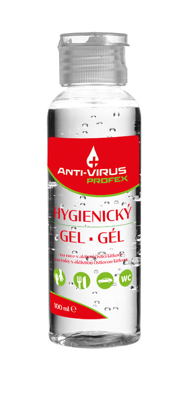 PROFEX Anti-VIRUS Hygienický gél na ruky 100 ml