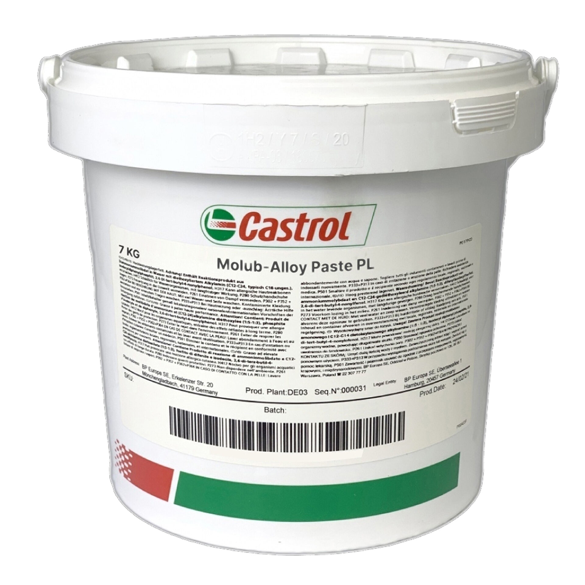 CASTROL Molub-Alloy Paste PL 7 kg