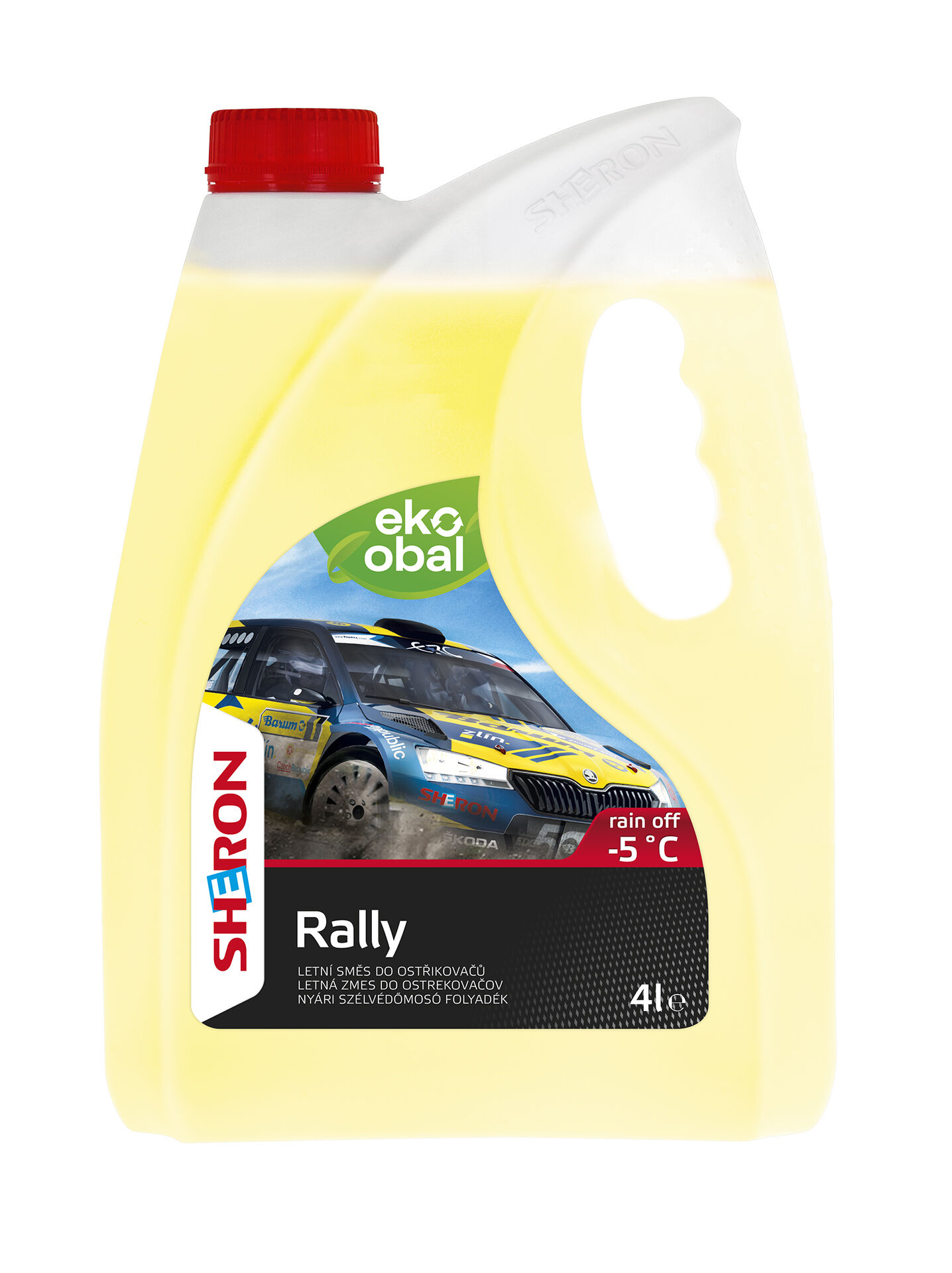 SHERON Letný ostrekovač Rally -5 °C Rain Off 4 lt