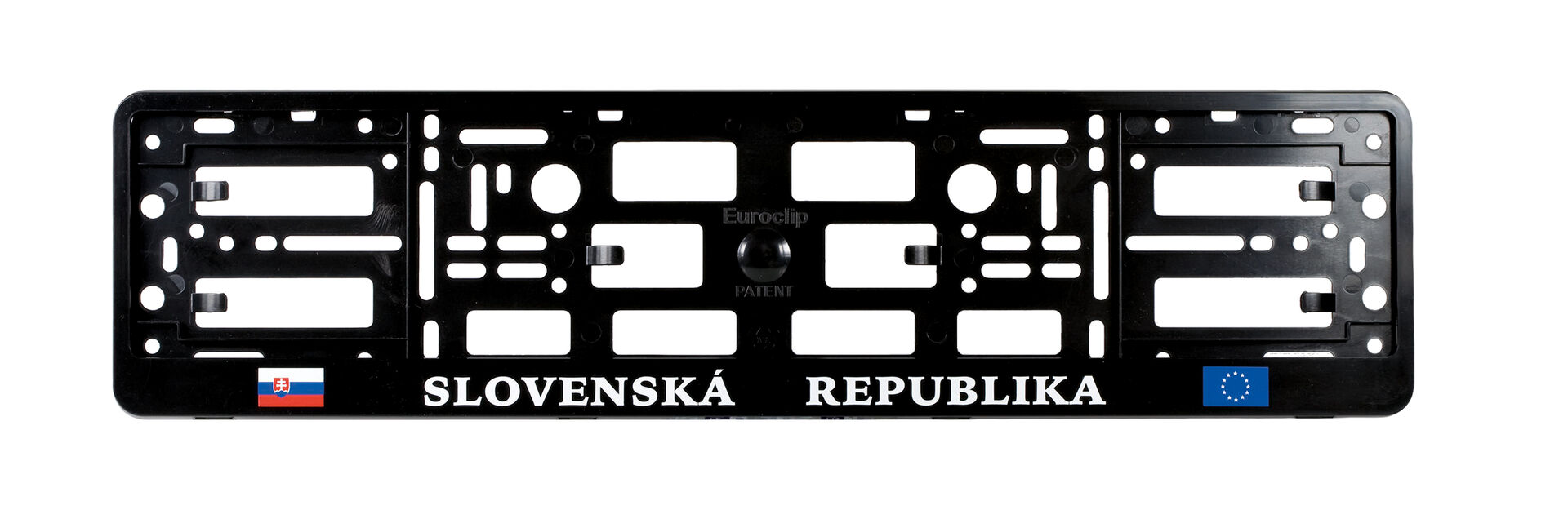 SHERON Podložka pod EČV SK+EU čierna /SK