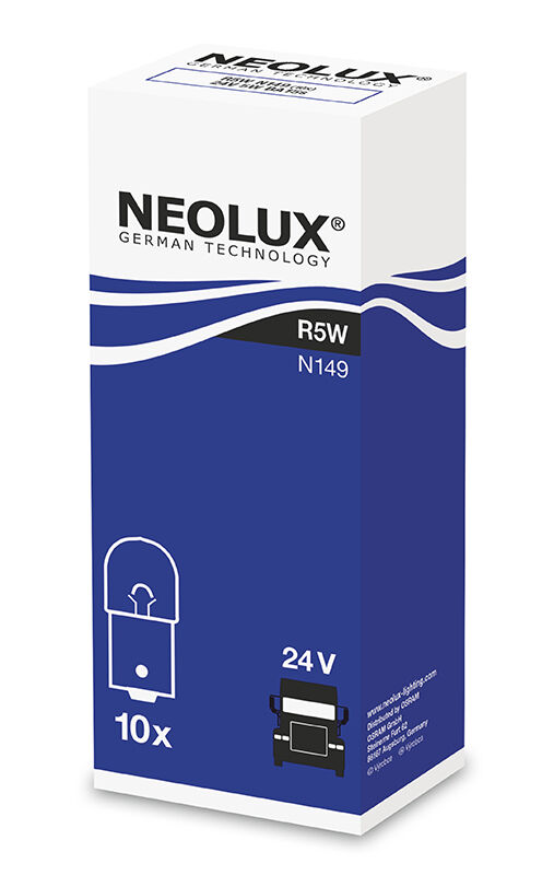 NEOLUX Žárovka pomocná R5W 24V N149-ks
