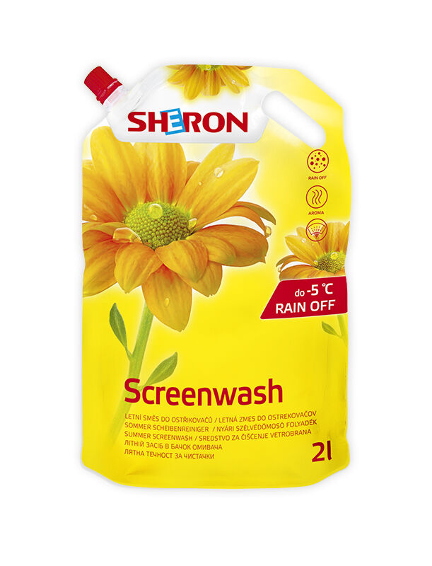 SHERON Letný ostrekovač Softpack 2 lt Citron -5 °C Rain Off
