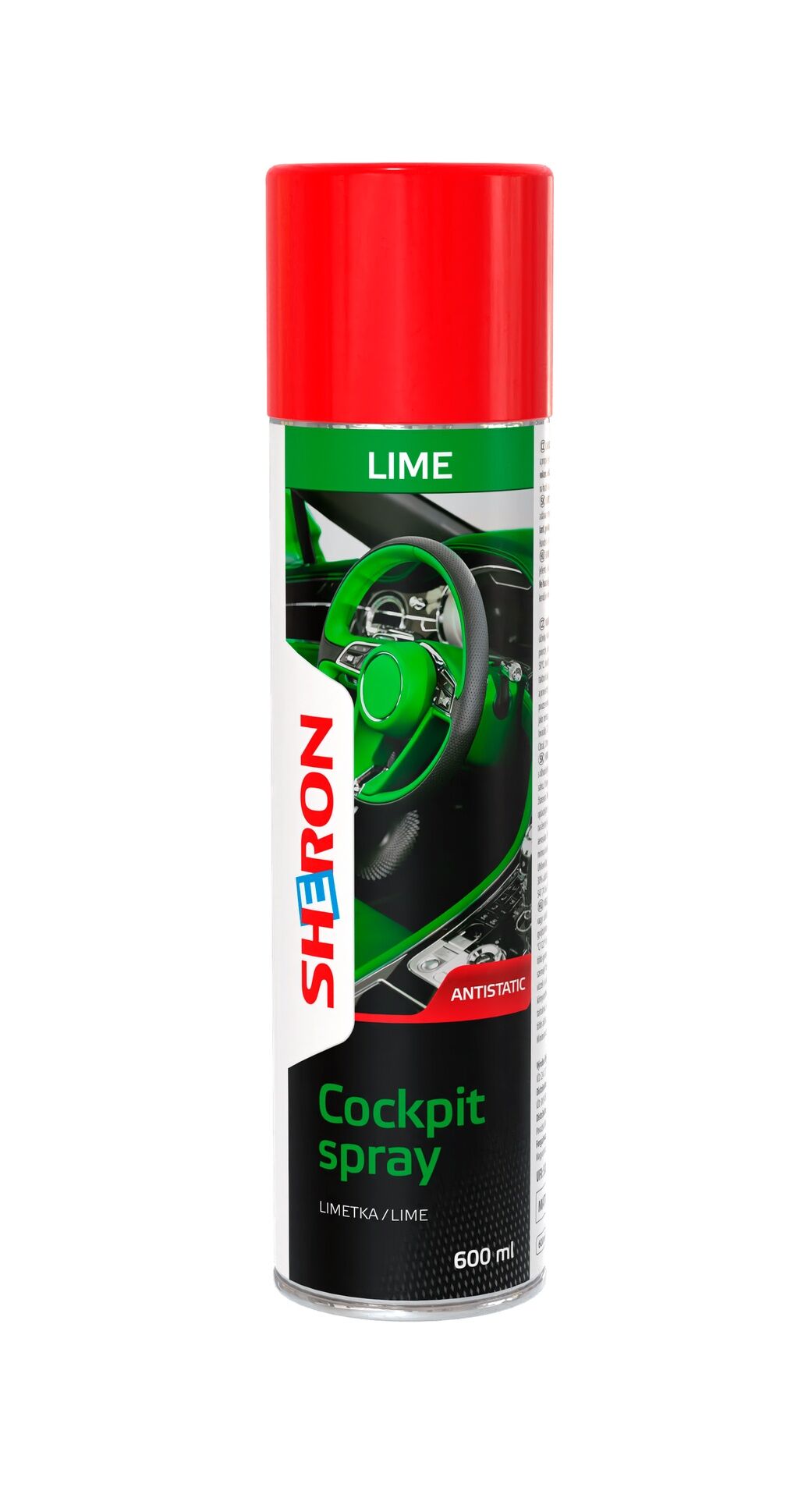 SHERON Cockpit spray 600 ml limetka