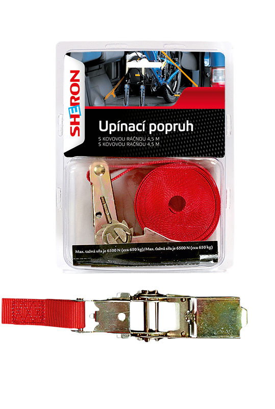 SHERON Upínací popruh s račňou 4,5 m 6000170