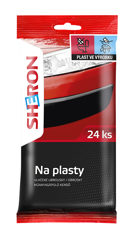 SHERON Ubrousky na venkovní plasty 24 ks 1720013