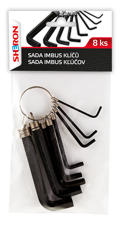 SHERON Klíč imbus, sada 6000454